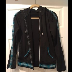 Bcbg Max Azria Black Hoodie